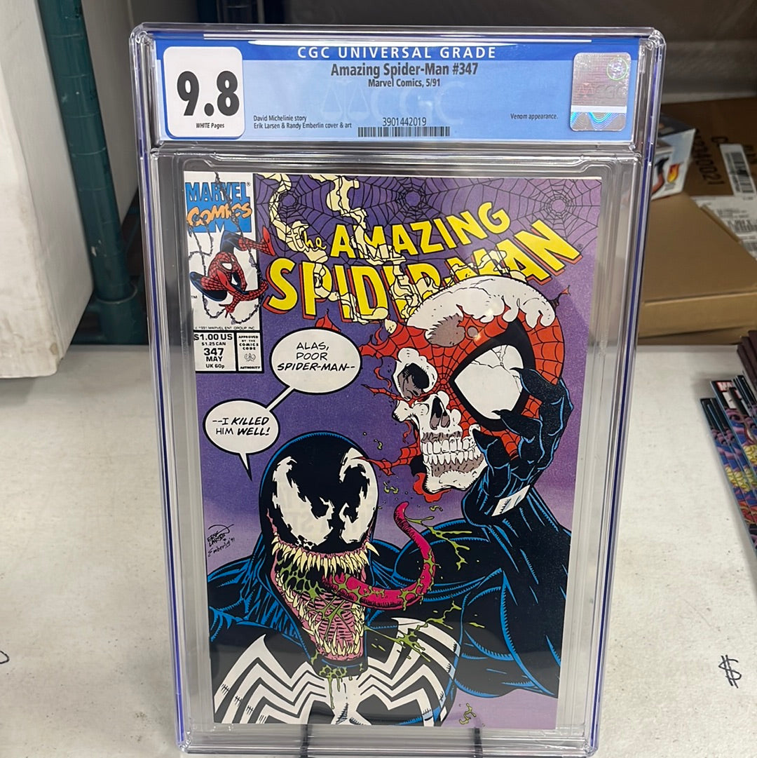 Amazing Spider-Man #347 CGC 9.8