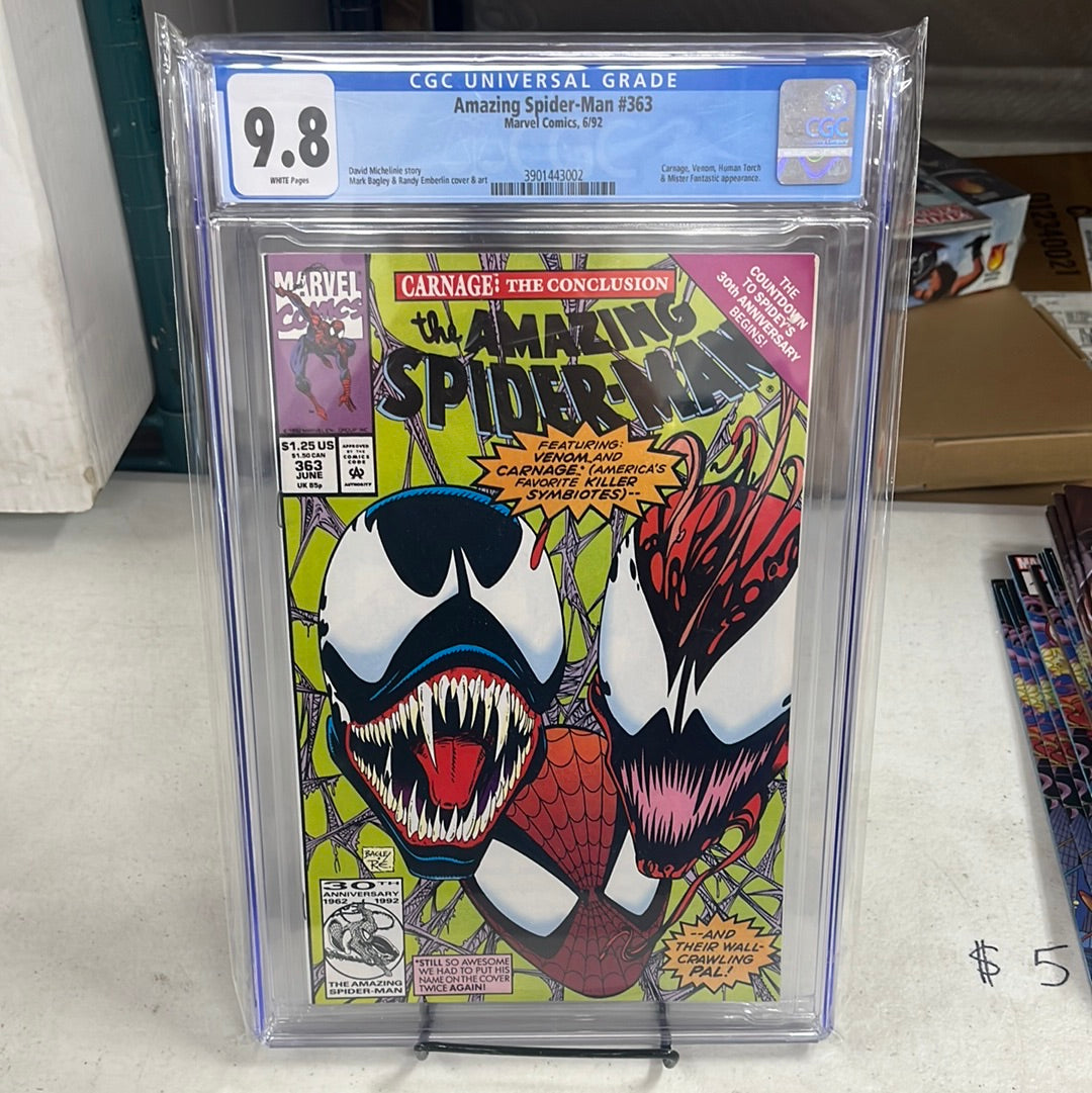 Amazing Spider-Man #363 CGC 9.8