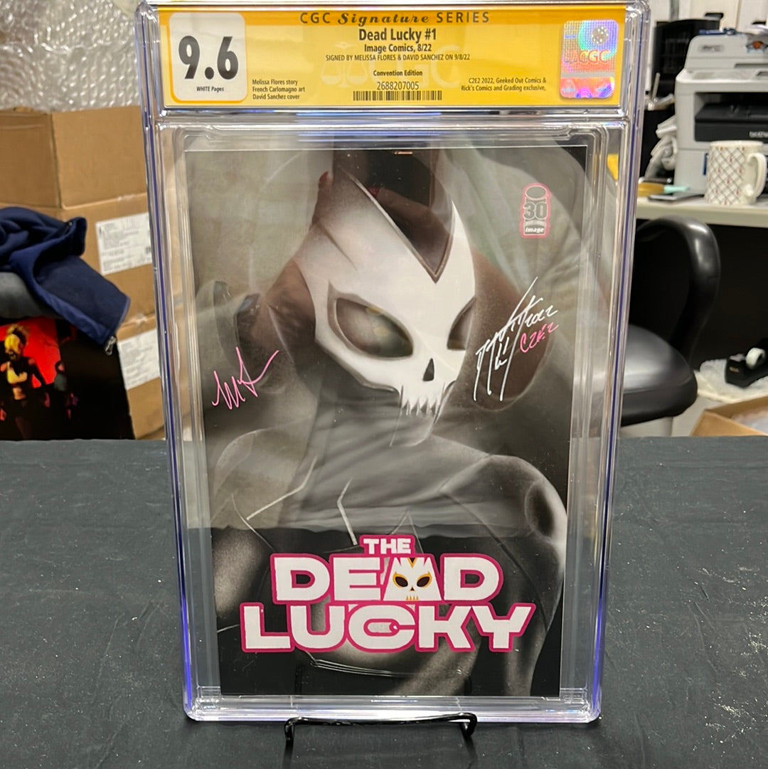 DEAD LUCKY #1 CGC 9.6 C2E2