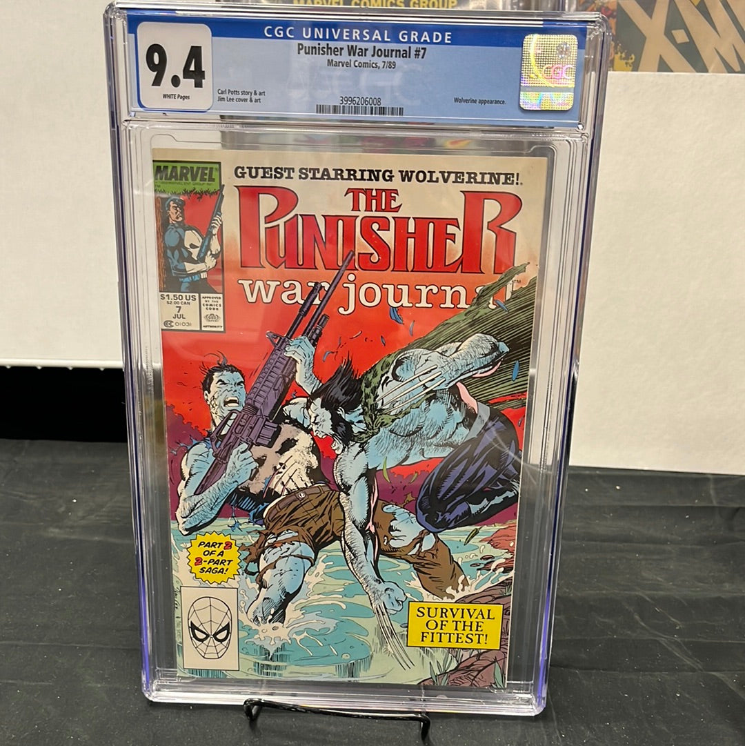 Punisher War Journal #7 CBCS 9.4