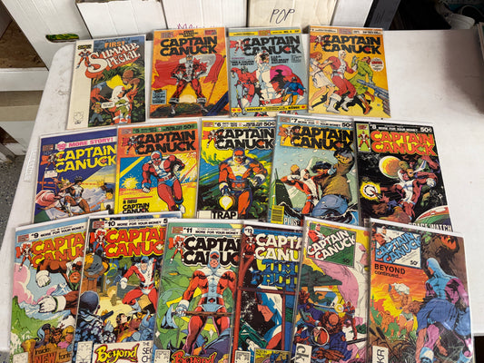 CAPTAIN CANUCK 1975-1981 #1-14 Summer Special #1 Richard Comely George Freeman