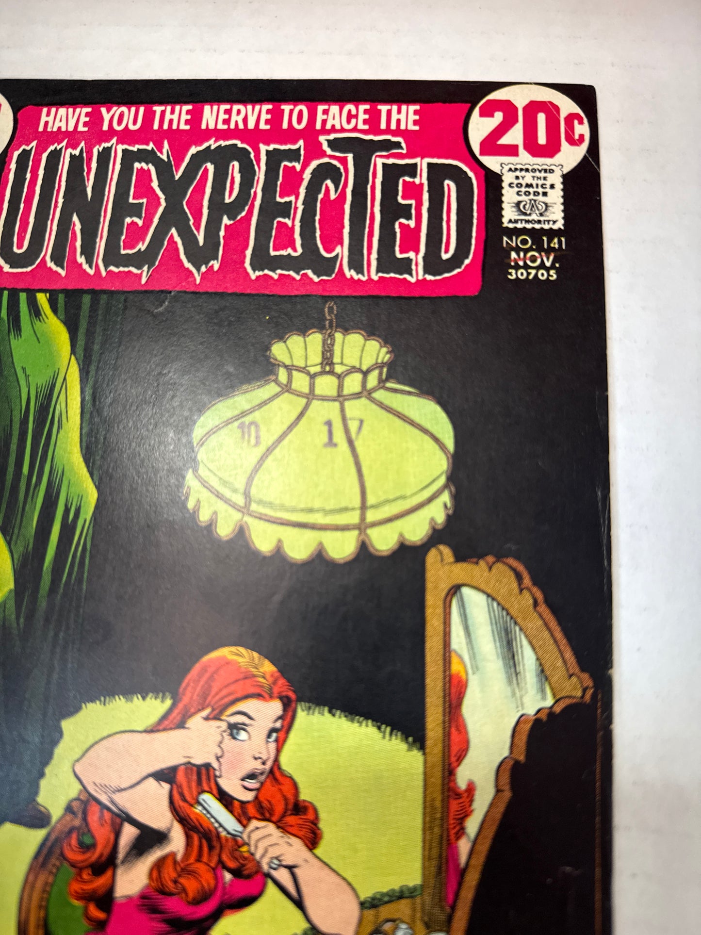 The Unexpected #141 DC Comics Bronze Horror 1972 FN- House of Secrets 92 homage Cross Posted