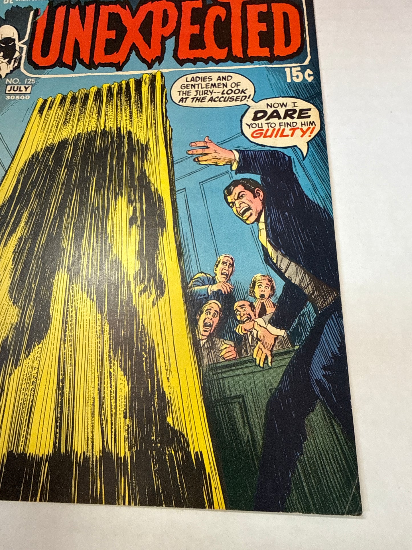 The Unexpected #125 DC Comics 1971 Jack Phillips story Nick Cardy cover