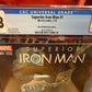 Superior Iron Man #1 Wizard World Reno Edition CGC NM+ 9.8 White Pgs