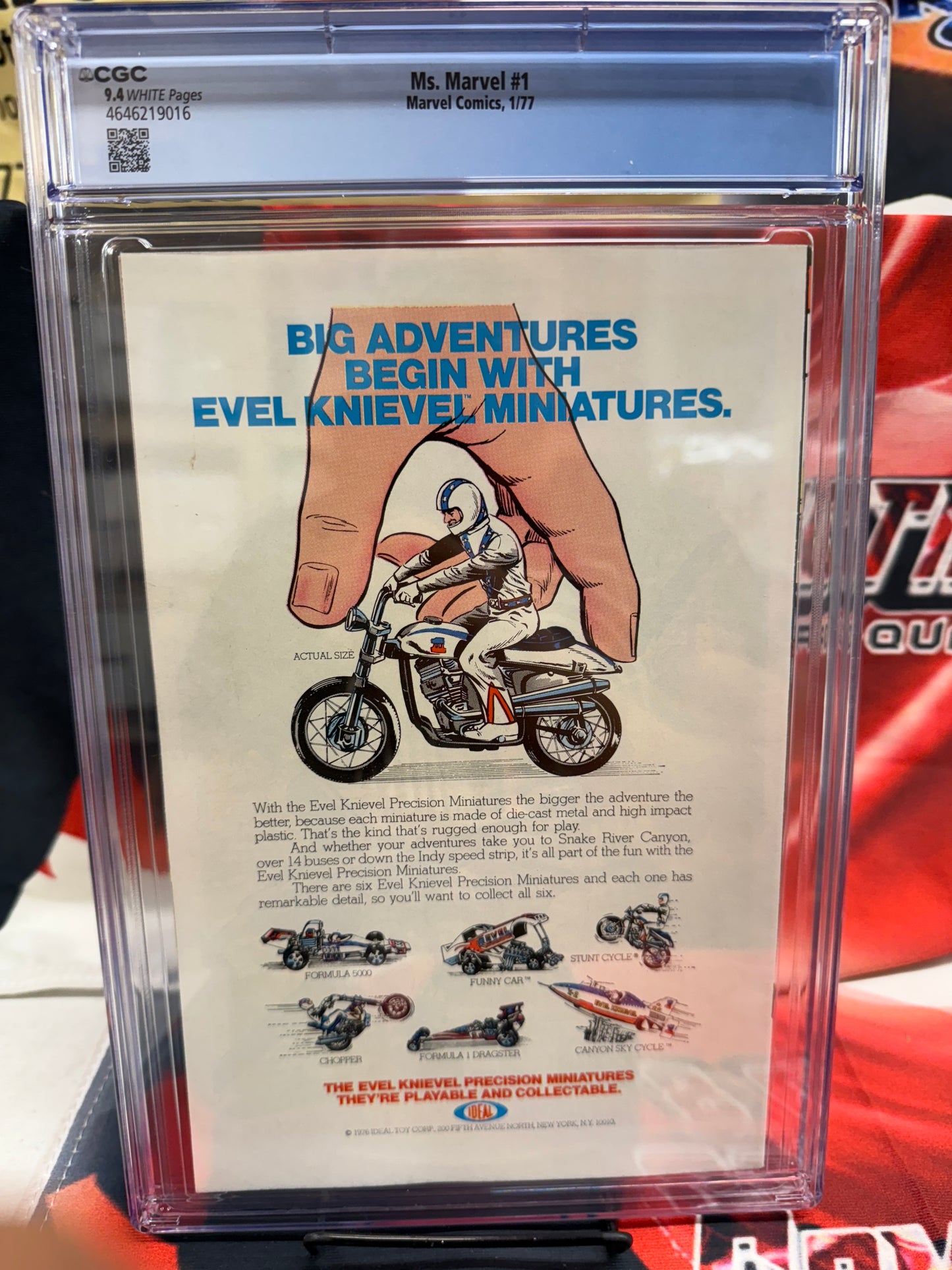 Ms Marvel #1 | CGC 9.4 WP | 1st Carol Danvers Ms Marvel | Marvel Comics 1977