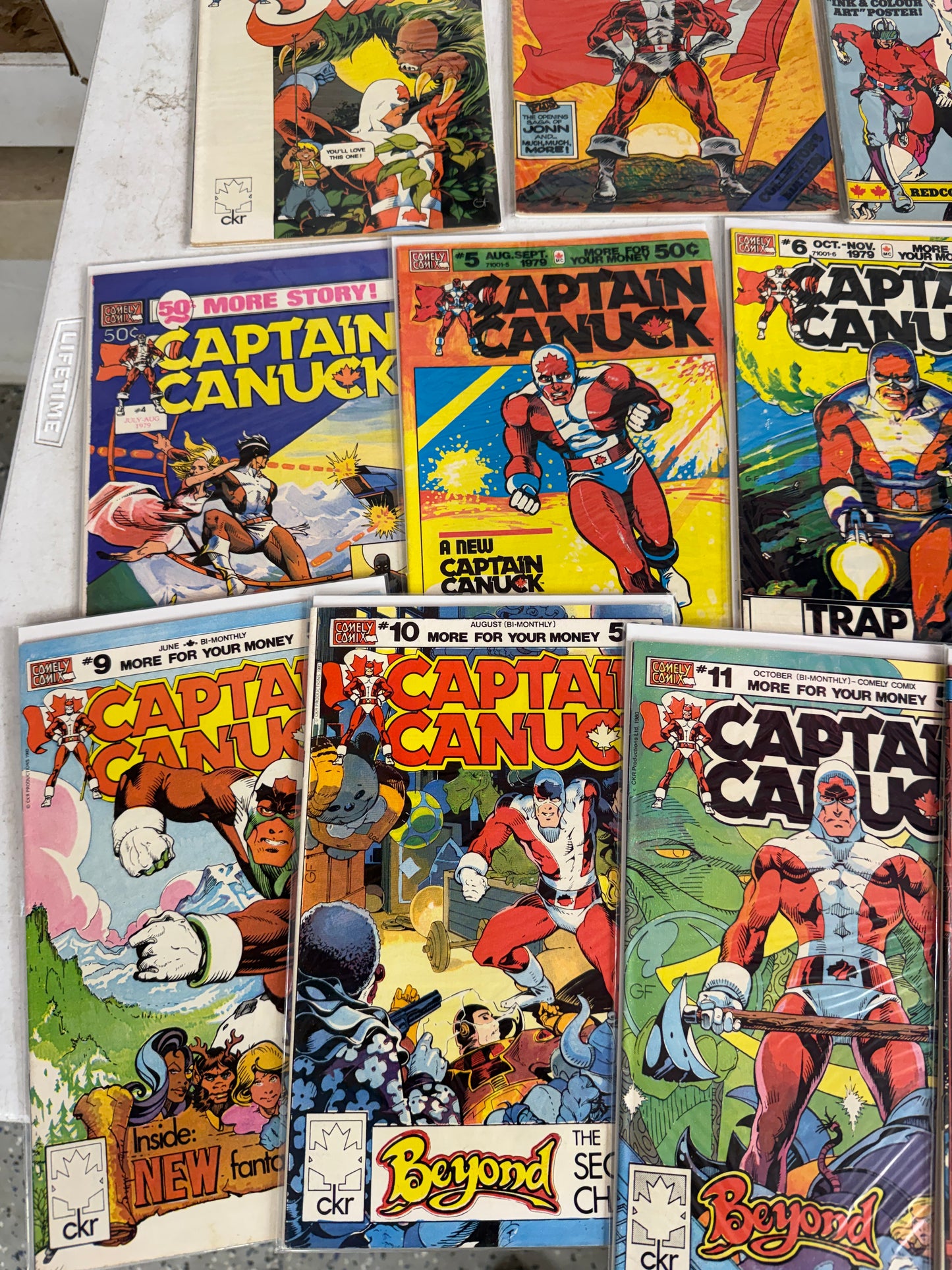 CAPTAIN CANUCK 1975-1981 #1-14 Summer Special #1 Richard Comely George Freeman