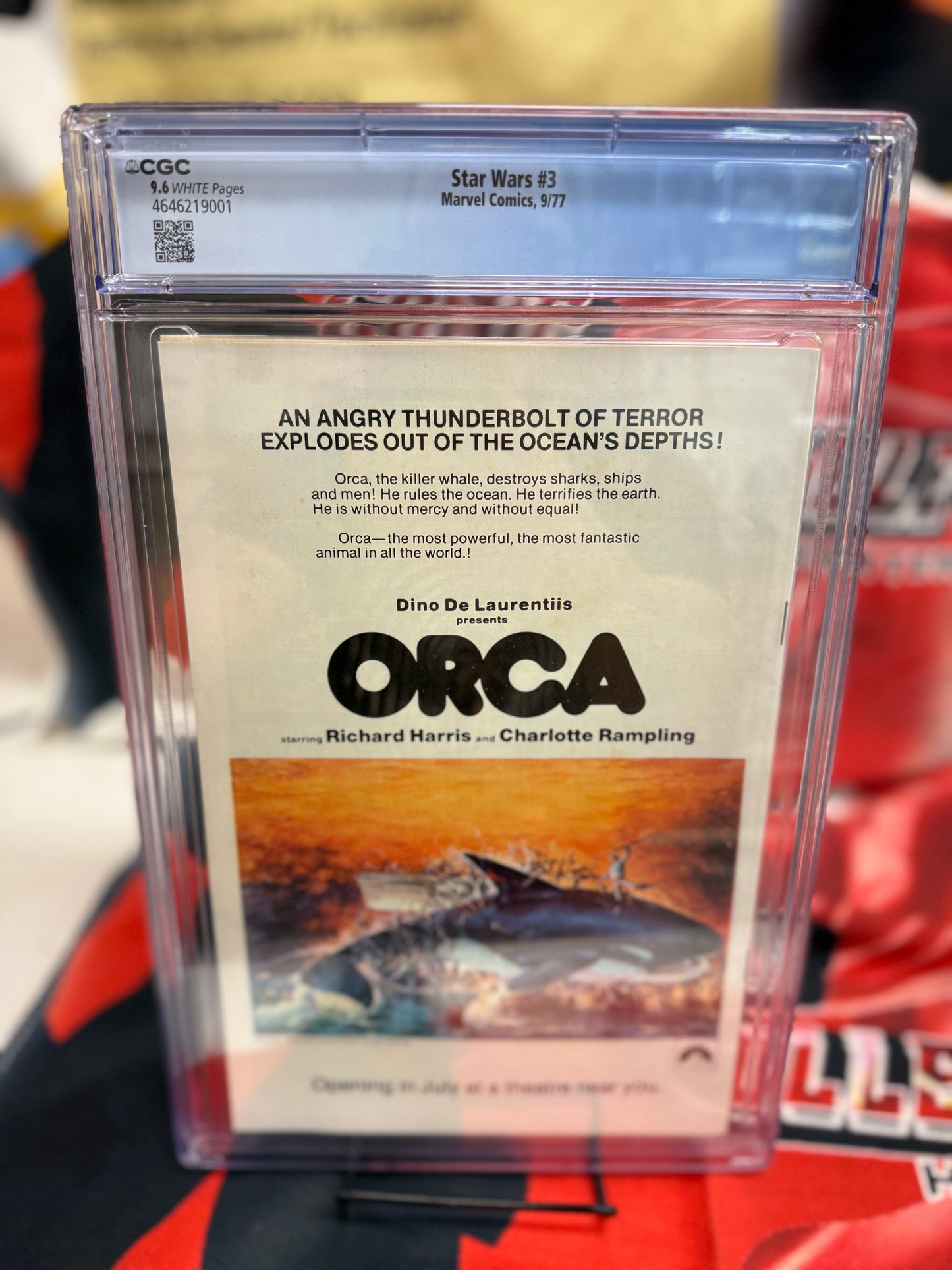 Star Wars # 3 CGC 9.6 ~ 1st Cover App. of Han Solo & Chewbacca ~ 1977