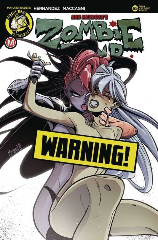 Zombie Tramp Ongoing #65 Cover F Amalgama Cat Fight Risque Variant