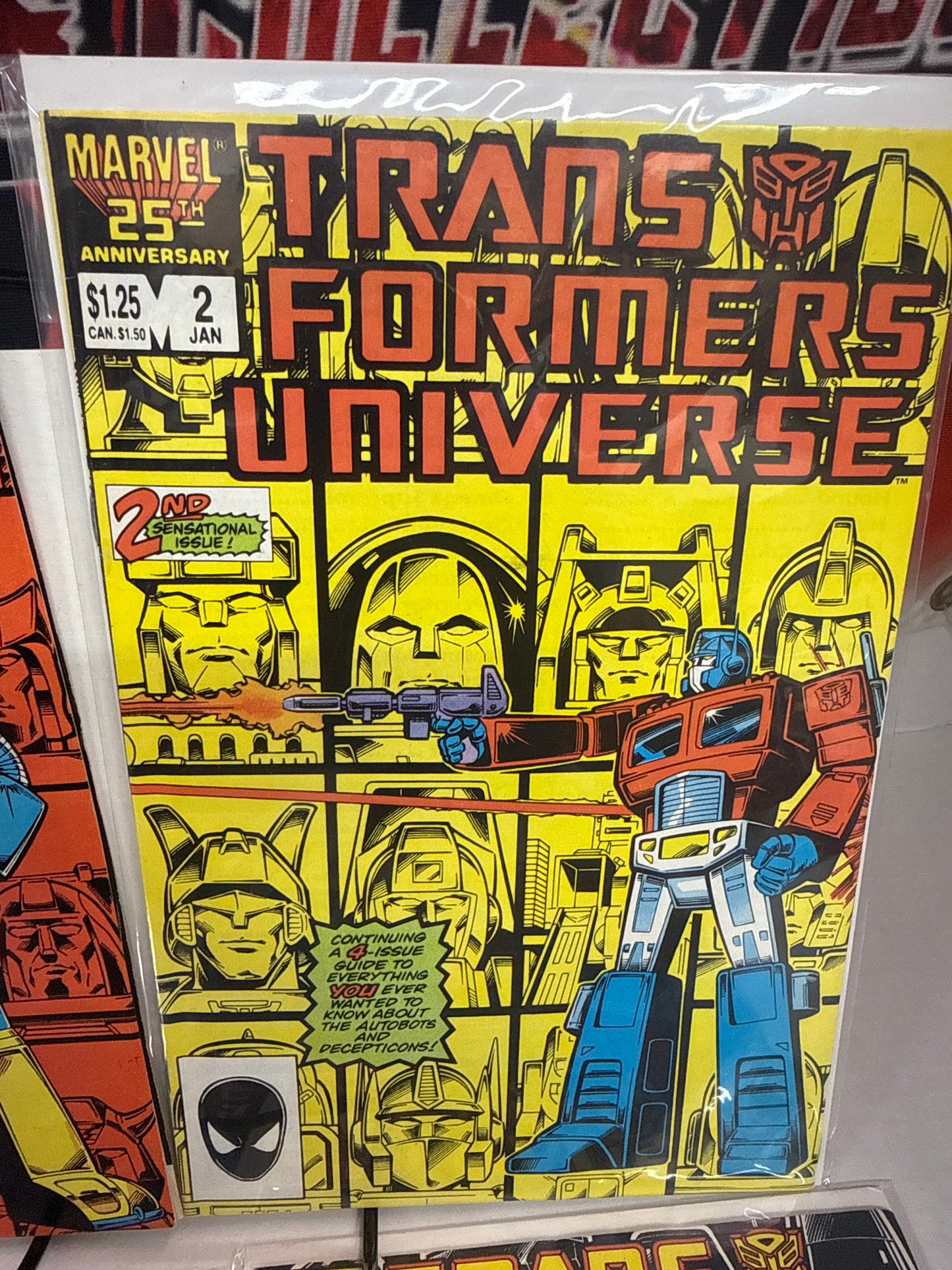 1986-1987 Transformers Universe #1-4 Marvel Comics Complete Set cross posted