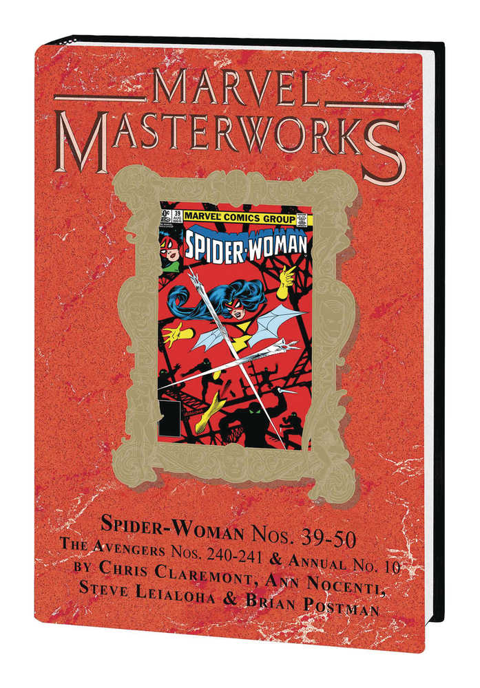 Marvel Masterworks Spider-Woman Hardcover Volume 04 Direct Market Variant