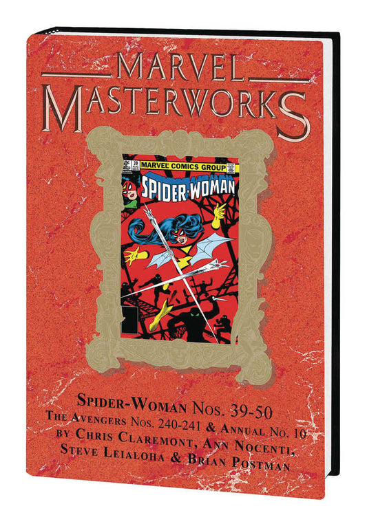 Marvel Masterworks Spider-Woman Hardcover Volume 04 Direct Market Variant