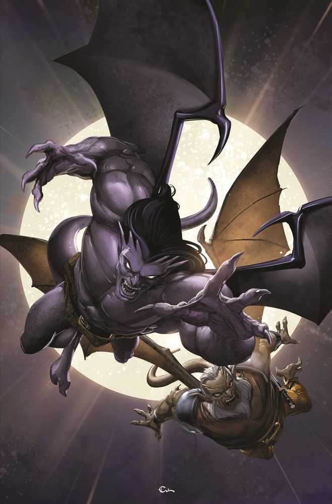 Gargoyles Dark Ages #6 Cover M Crain Premium Metal