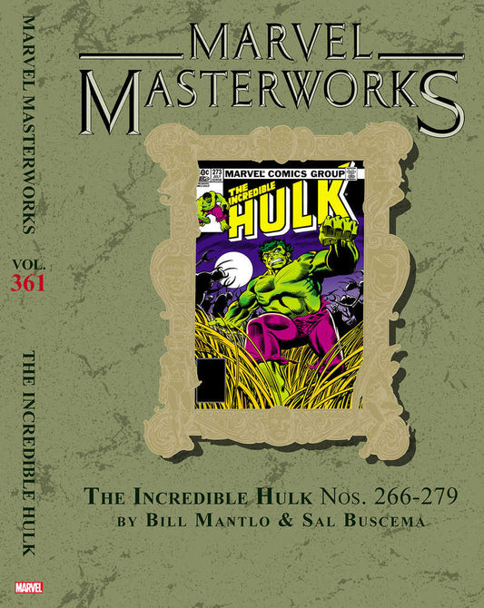 Marvel Masterworks The Incredible Hulk Hardcover Volume 18 Direct Market Variant 361