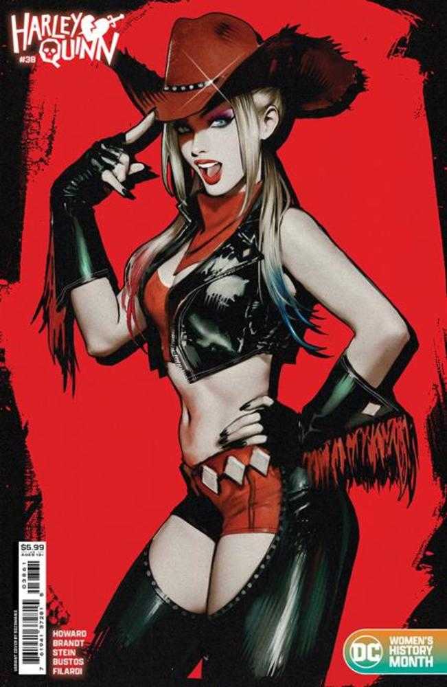 Harley Quinn #38 Cover C Sozomaika Womens History Month Card Stock Variant