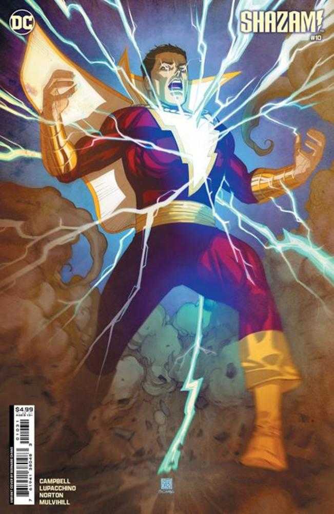 Shazam #10 Cover B Bernard Chang Card Stock Variant