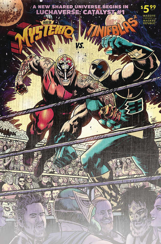 Luchaverse #1 Catalyst Cover L Superman V Ali Metal Variant (Mature)