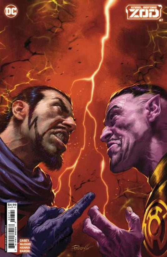 Kneel Before Zod #7 (Of 12) Cover B Lucio Parrillo Card Stock Variant