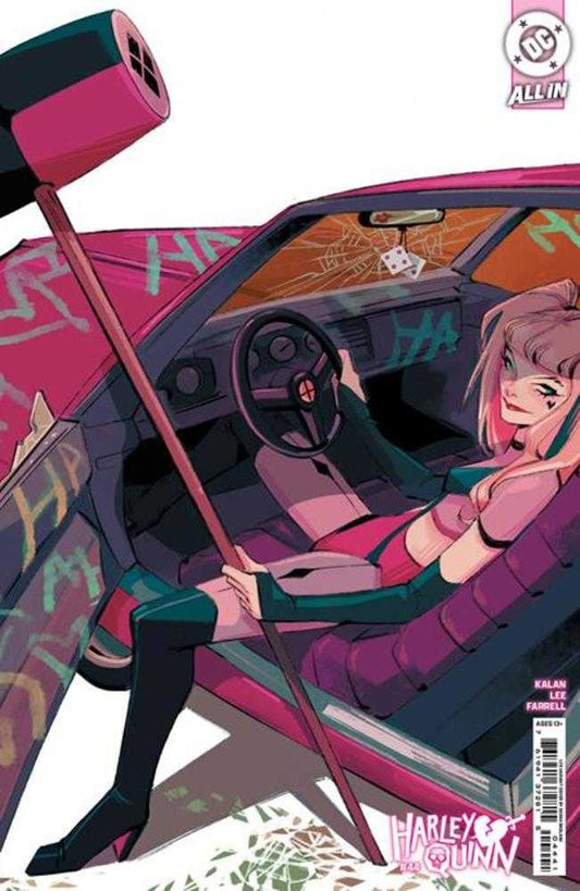 Harley Quinn #44 Cover F 1 in 25 Sarah Baslaim Card Stock Variant