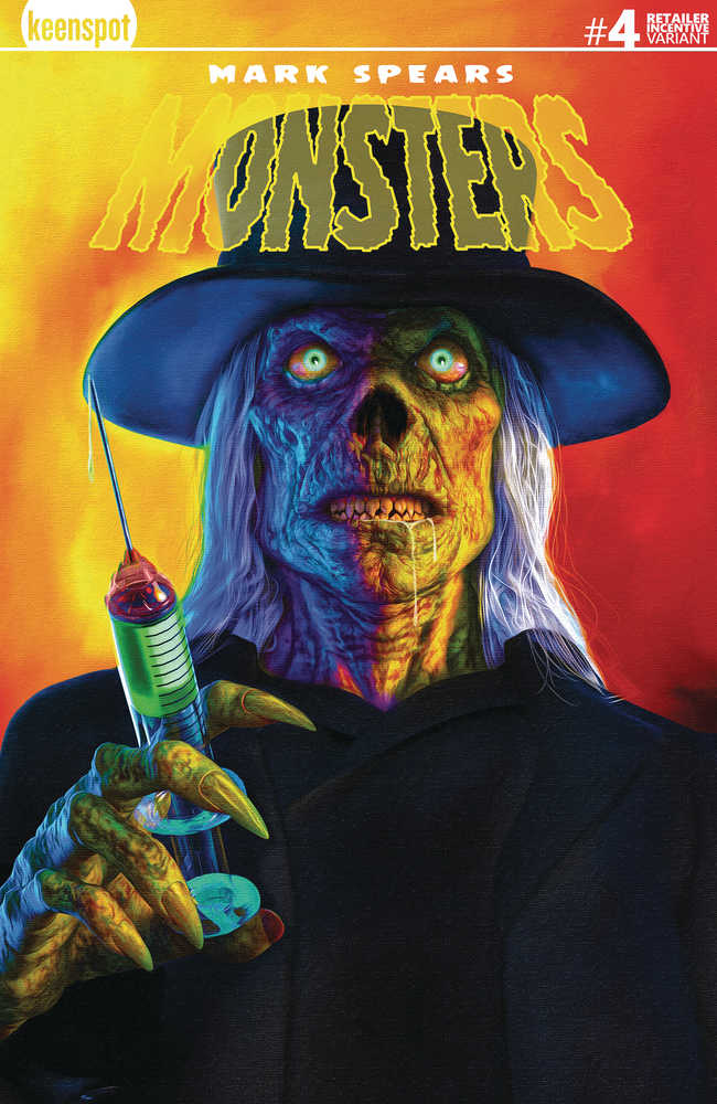 Mark Spears Monsters #4 Cover H 25 Copy Free Variant Edition