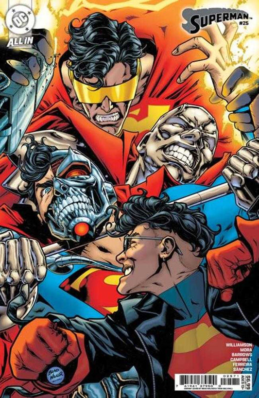 Superman #25 Cover E Brad Walker Card Stock Variant