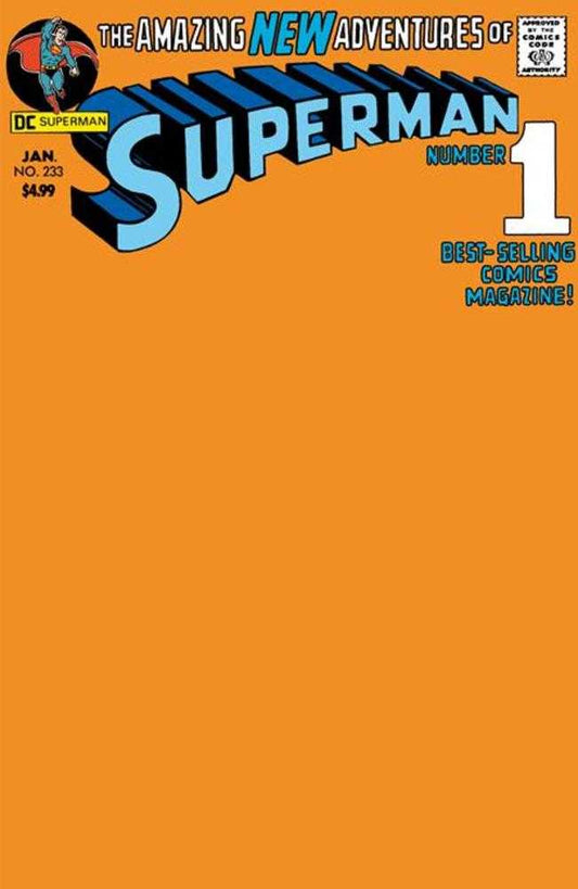 Superman #233 Facsimile Edition Cover D Blank Variant