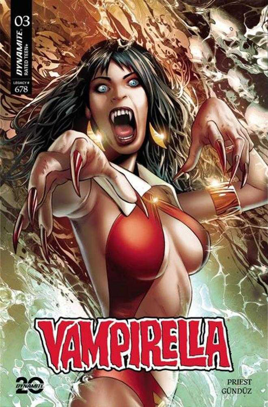Vampirella (2025) #3 Cover F Greg Land Foil Variant