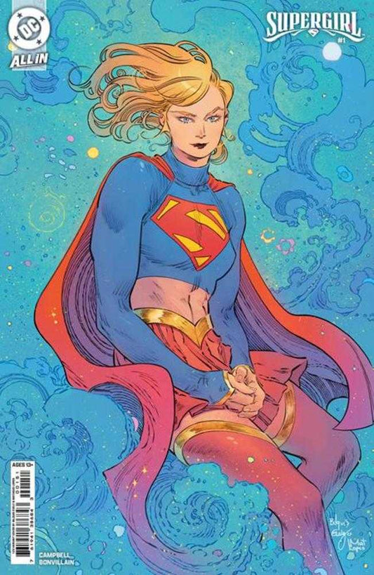 Supergirl #1 Cover G 1 in 25 Bilquis Evely Card Stock Variant
