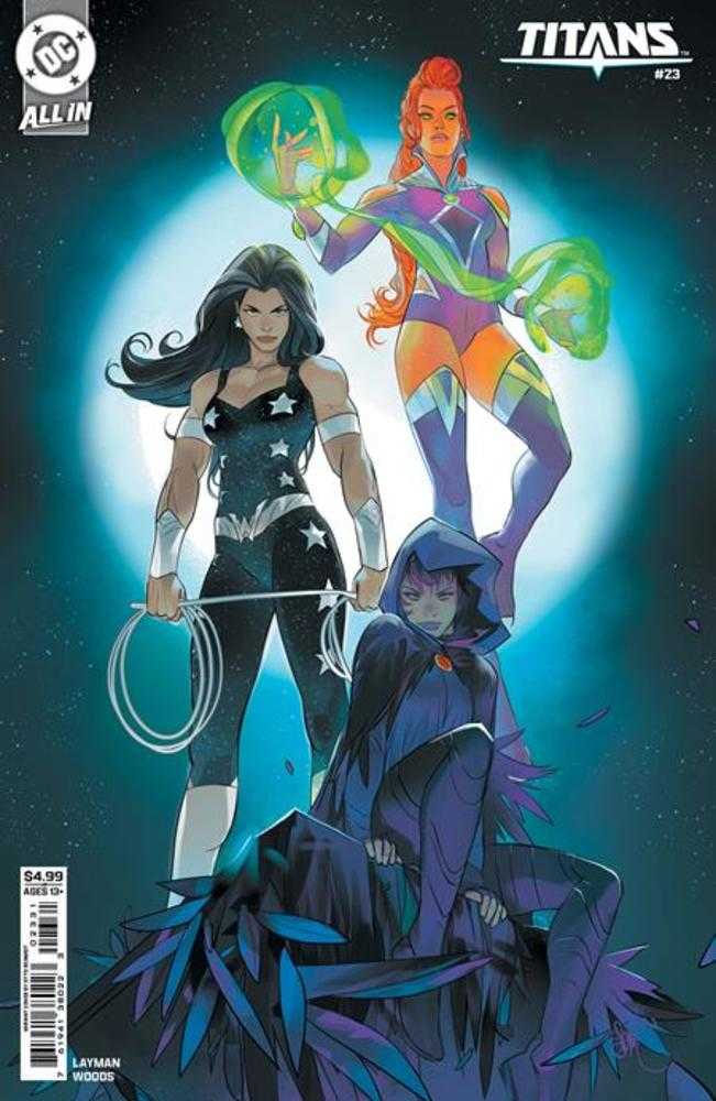 Titans #23 Cover C Otto Schmidt Card Stock Variant
