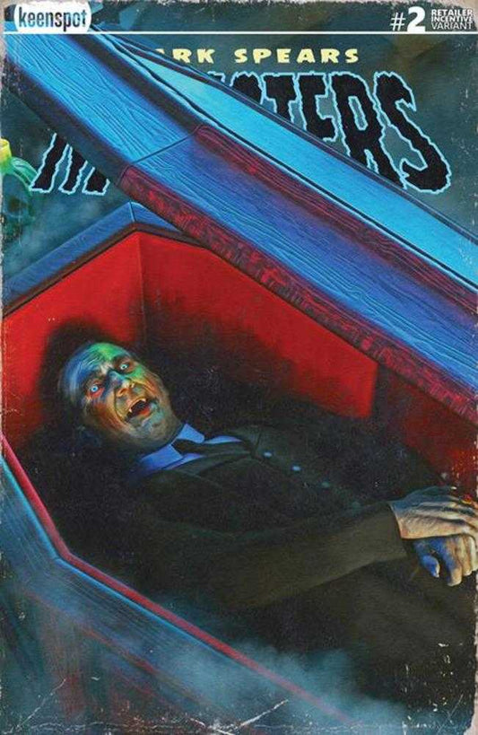 Mark Spears Monsters #2 3rd Print Cover B Inc 1:20 Mark Spears Waking The Dead Variant (Free)