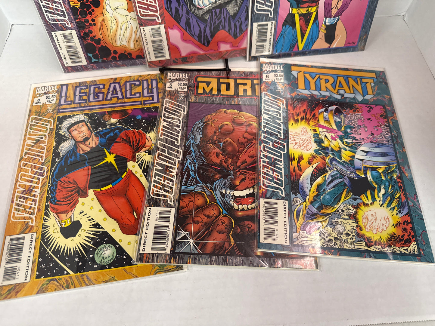 COSMIC POWERS Ron Marz Ron Lim 1994 NM/NM- 1st pr COMPLETE 1-6  Cross Posted
