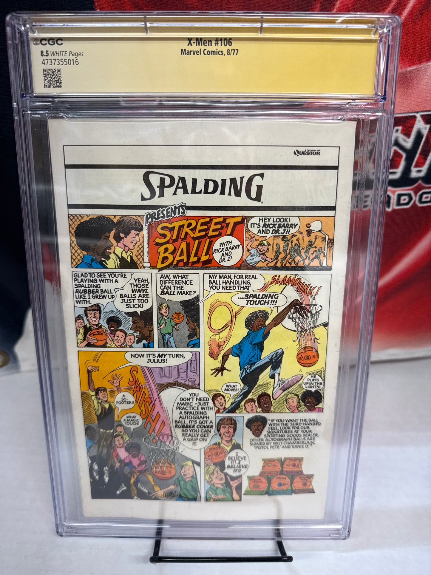 The X-Men Vol 1 106 CGC 8.5 (VF+) (1977) Signed x1 Cover Chris Claremont