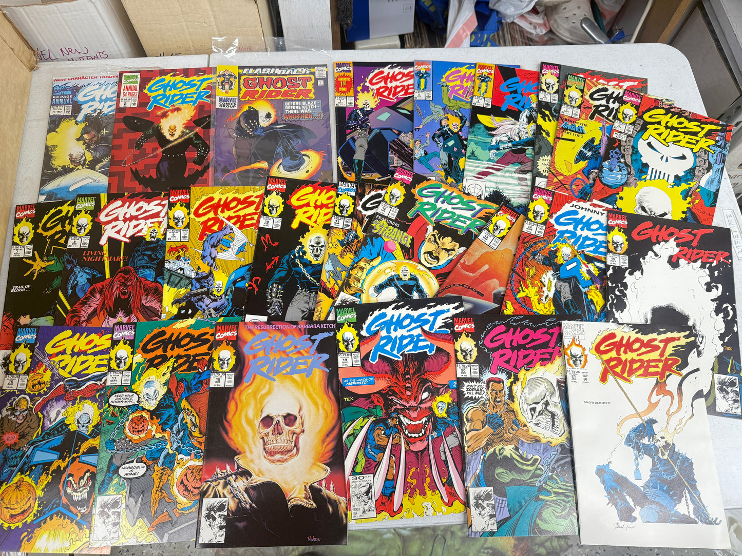 Ghost Rider Vol 2 #1-81 +ann 1-2 +Flashback  Marvel 1990 X-men Crossover Jim Lee