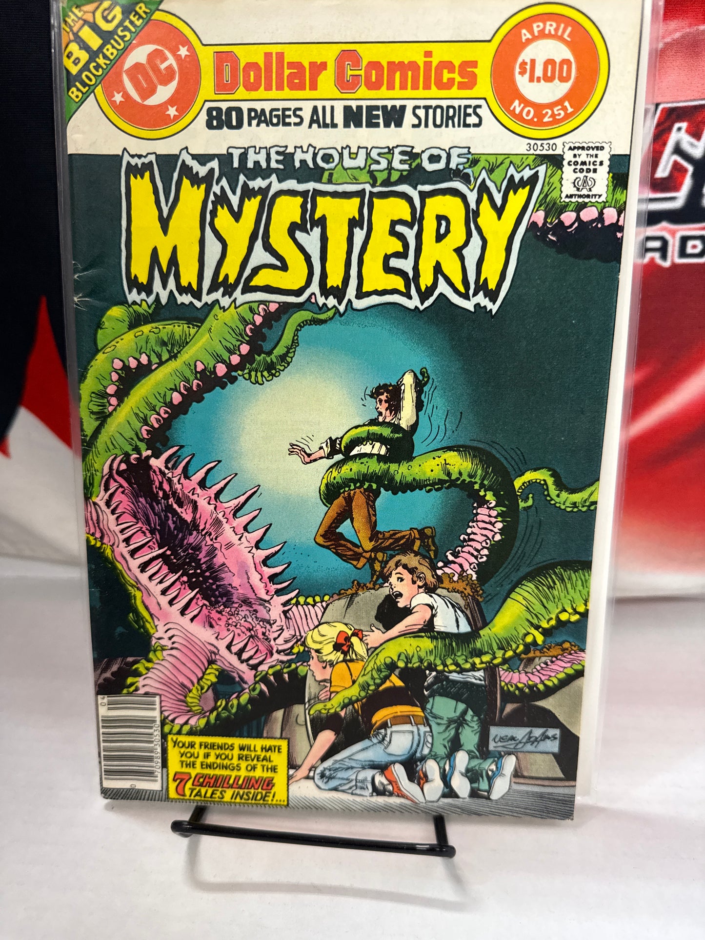 House Mystery 251; Neal Adams Cover; Death Of Amelia Ads Aquaman Black Lightning Cross Posted