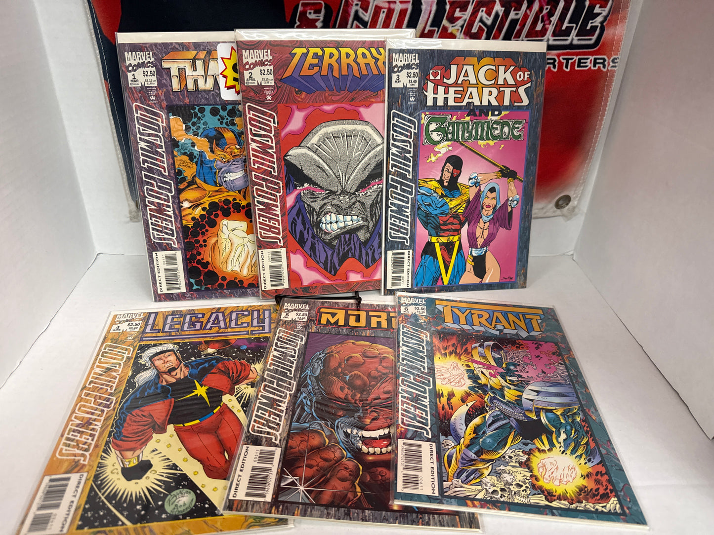COSMIC POWERS Ron Marz Ron Lim 1994 NM/NM- 1st pr COMPLETE 1-6  Cross Posted