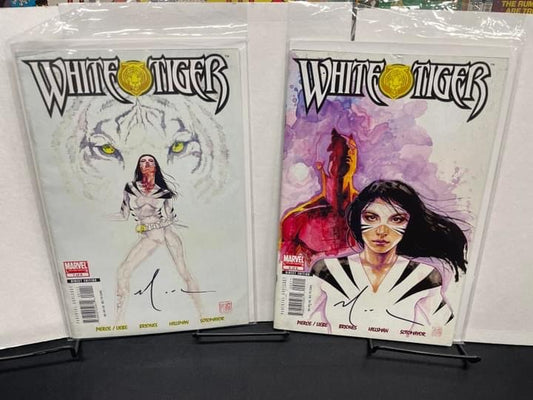 White Tiger #1,2
Signed by David Mack with COA
#1 1st app Angela Del Toro