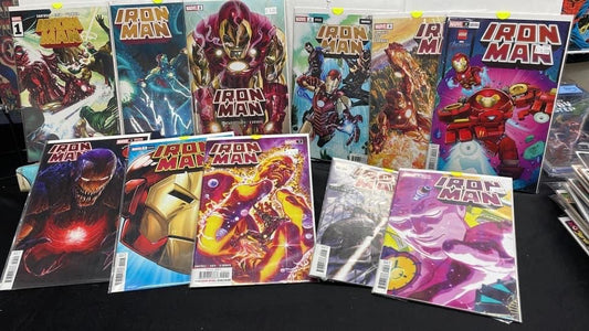 Iron Man 1-5 with variants