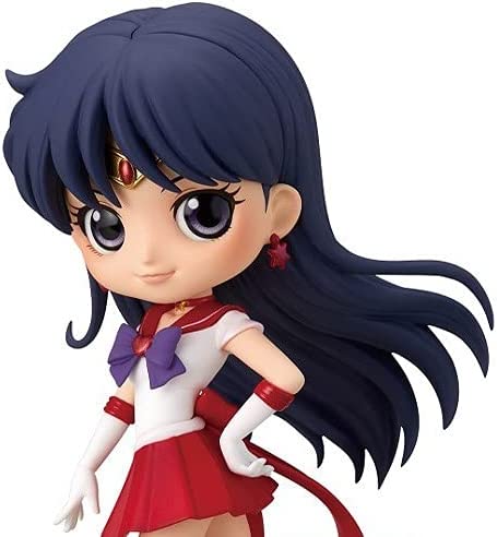 Banpresto The Movie Sailor Moon Eternal Q posket Super Sailor Mars (ver.A) Figure