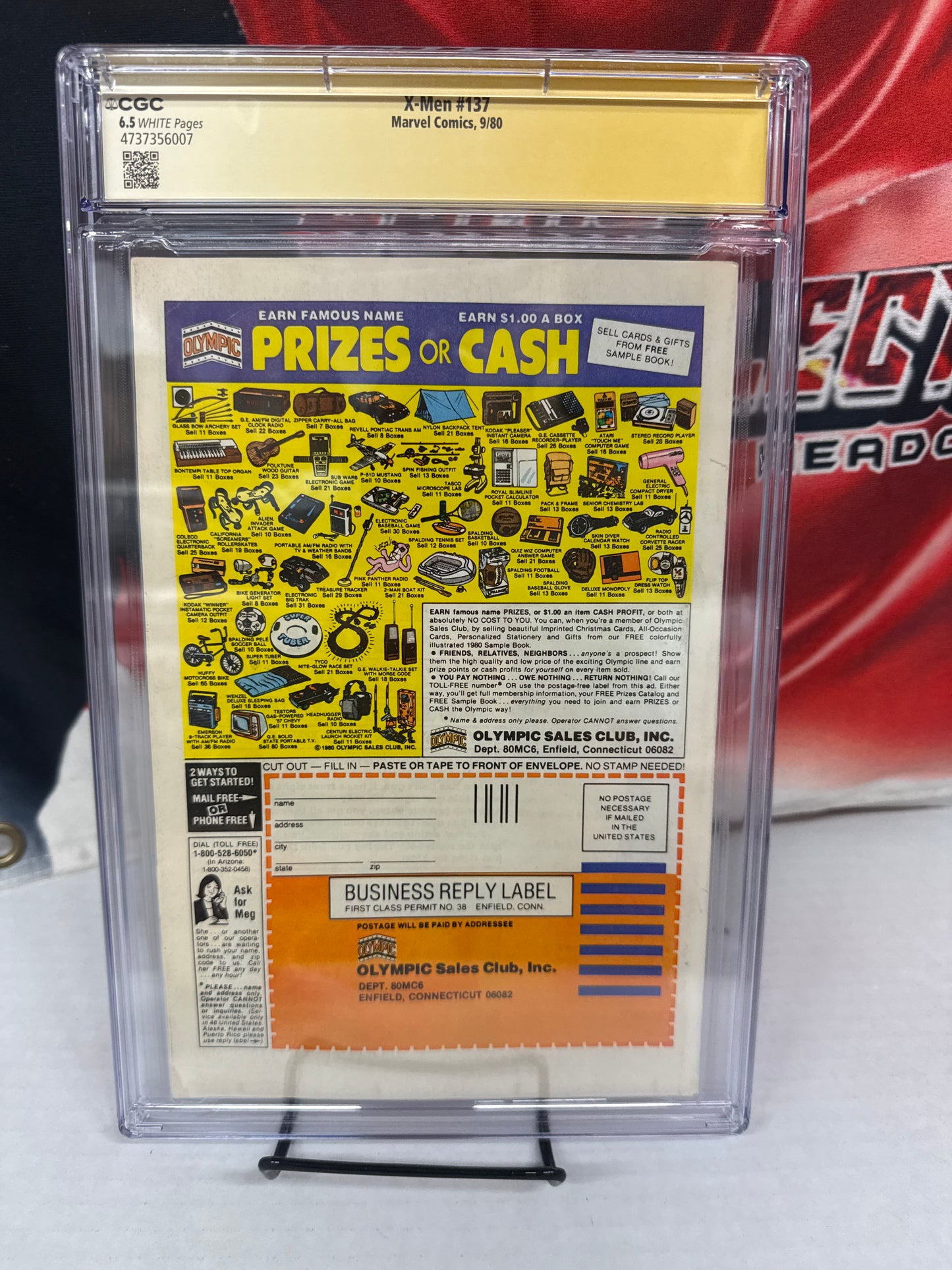 X-Men #137 CGC SS 6.5 Signed Chris Claremont Phoenix Must Die Key direct cross posted