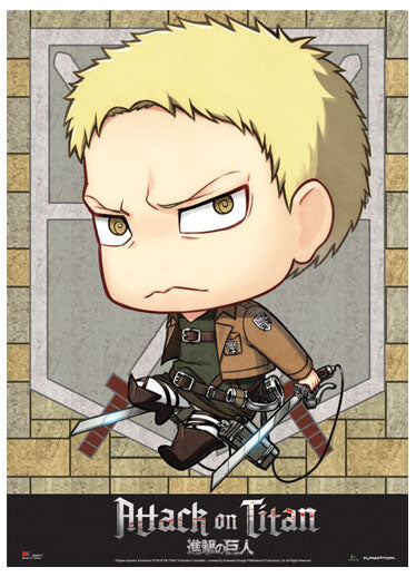 Attack On Titan Reiner Braun Wallscroll