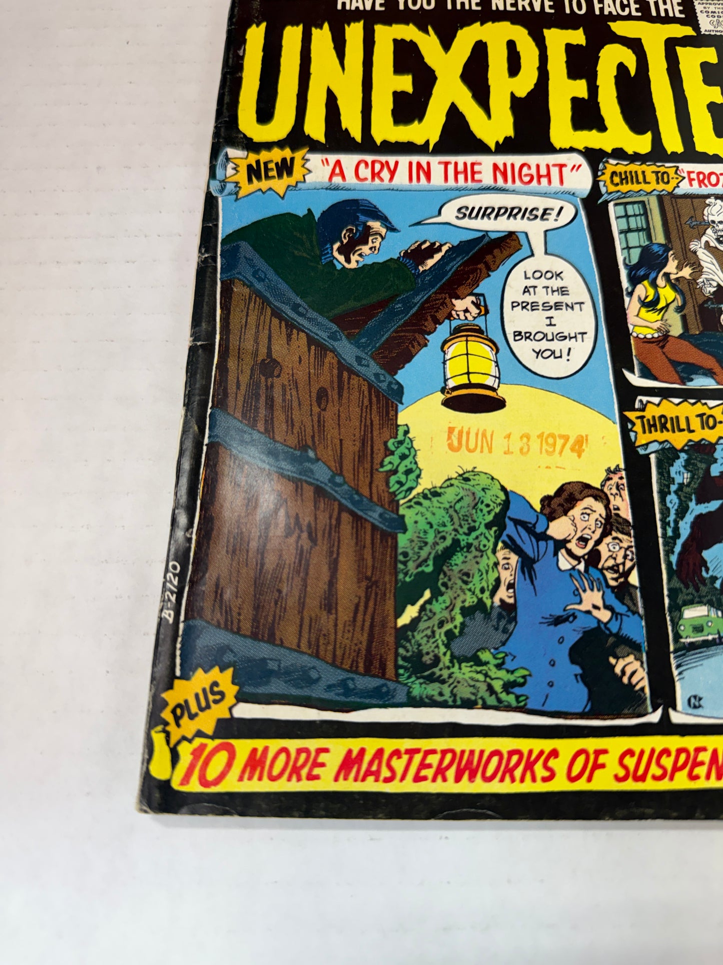 THE UNEXPECTED #159 100 PAGE GIANT "A CRY IN THE NIGHT!" NICK CARDY COVER 1974 Cross Posted