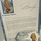 MARILYN MONROE 1993 SPORTS TIME PROMO CARD #P GOLD FACSIMILE SIGNATURE