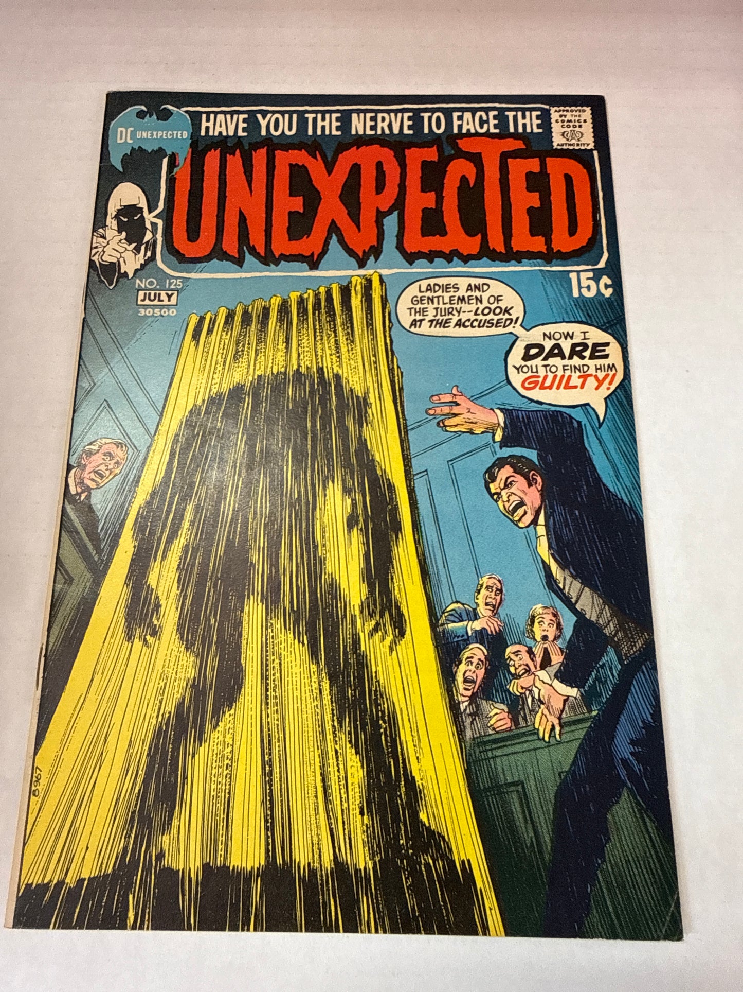 The Unexpected #125 DC Comics 1971 Jack Phillips story Nick Cardy cover