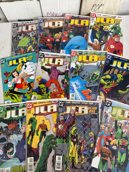 JLA: Year One #1-12 COMPLETE SET - DC Comics 1998 - Justice League - Waid Farts