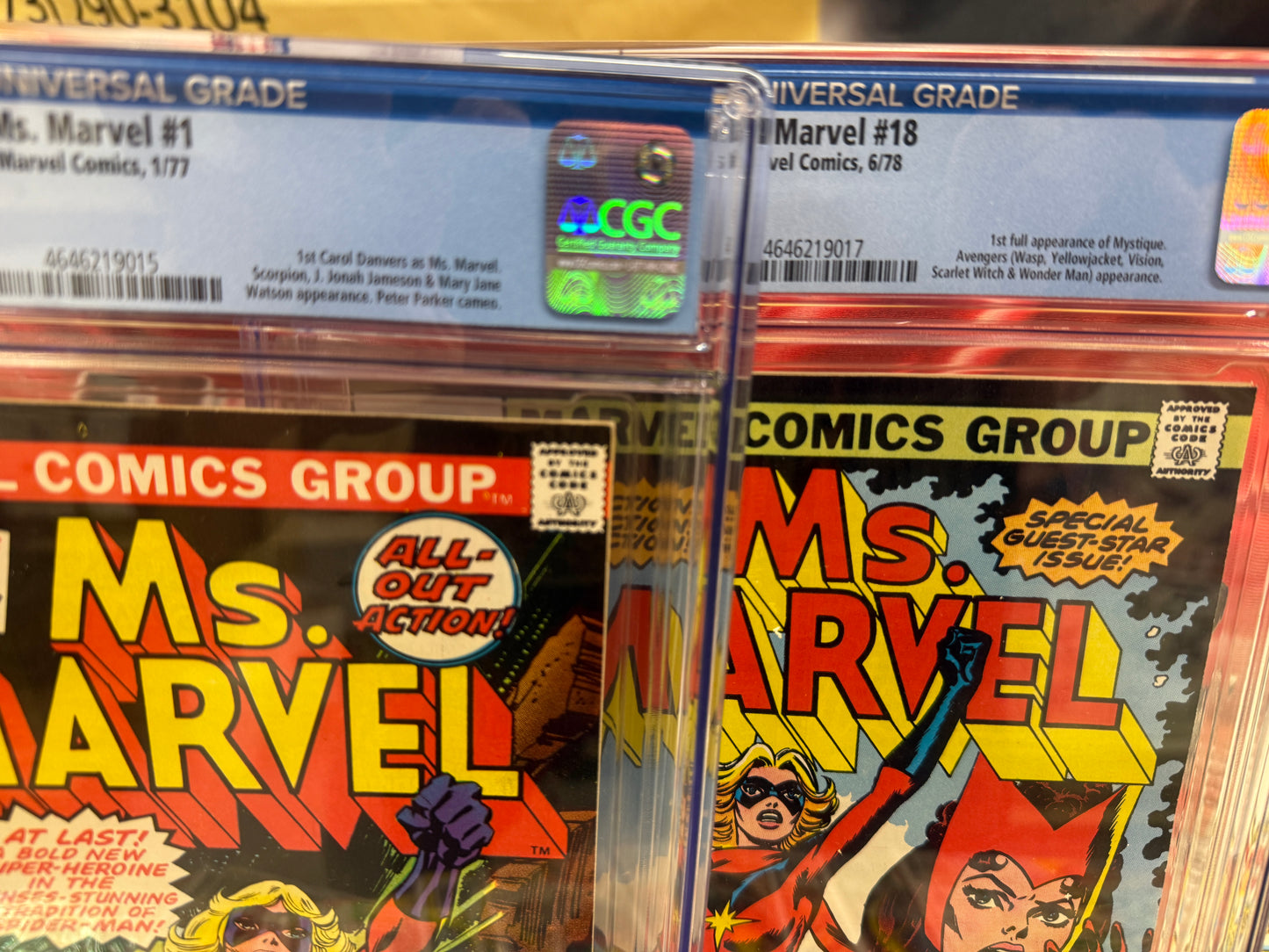 Ms. Marvel #1-23 Complete  1st Carol Danvers, Mystique  & 1st Death-Bird!) 1977