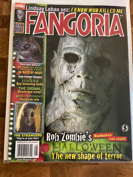 FANGORIA Horror Magazine #265 Rob Zombie Halloween Cover Michael Myers 2007