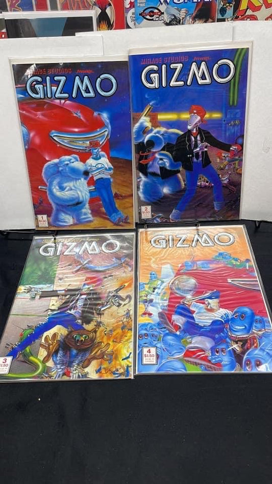 GIZMO #1-4 Mirage Studios (1986)