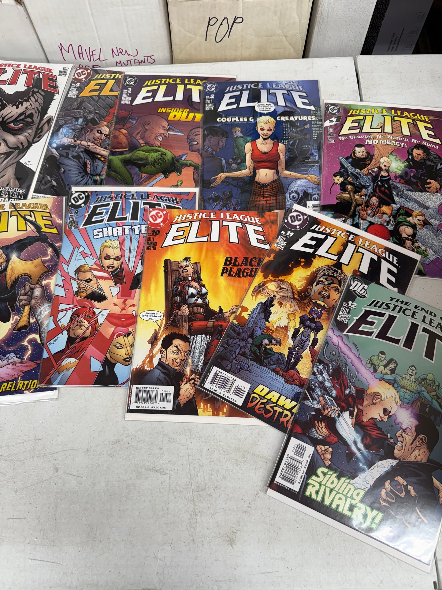 JUSTICE LEAGUE ELITE (2004) #1-12 DC Comics complete series run VF/NM