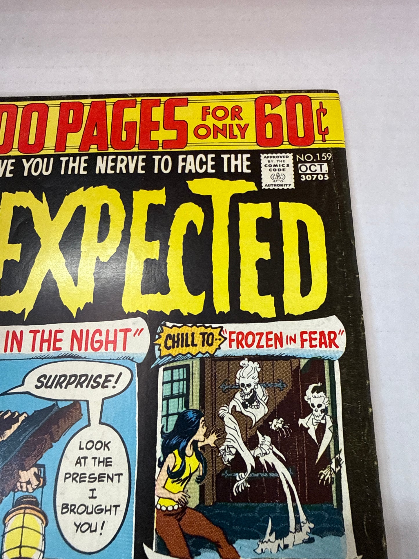 THE UNEXPECTED #159 100 PAGE GIANT "A CRY IN THE NIGHT!" NICK CARDY COVER 1974 Cross Posted