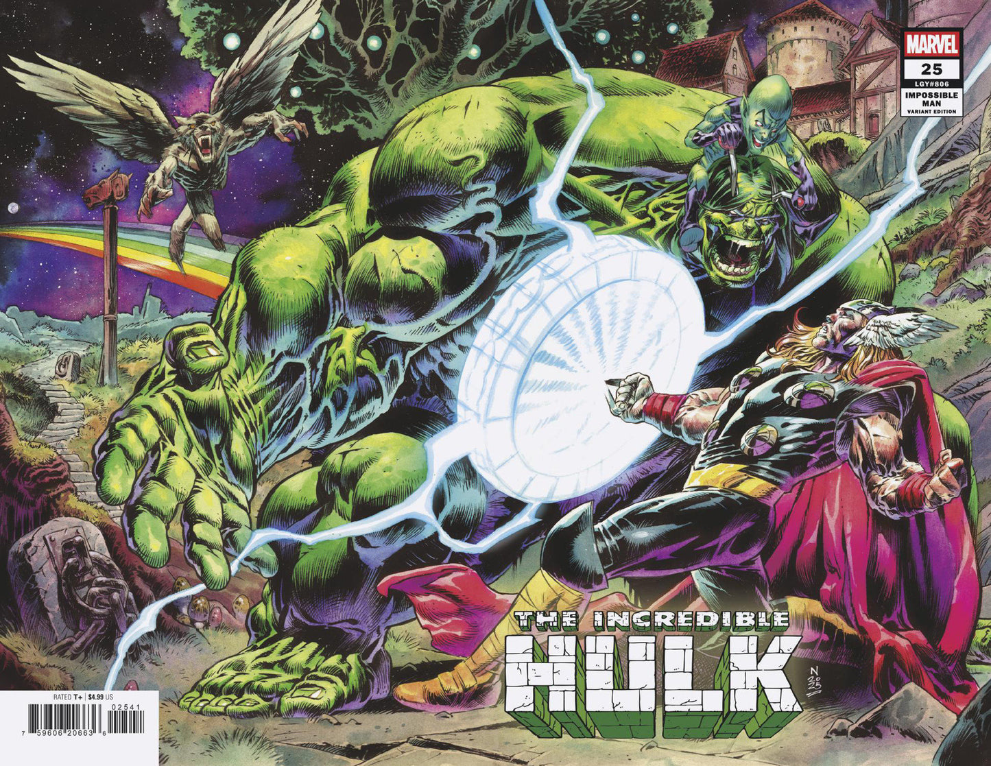 Incredible Hulk #25 Nic Klein Impossible Man Pop-Up Variant