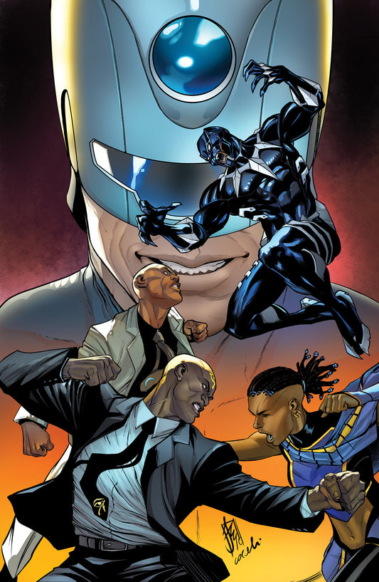 Ultimate Black Panther #2 Stefano Caselli Ratio 2nd Print Full Art Variant